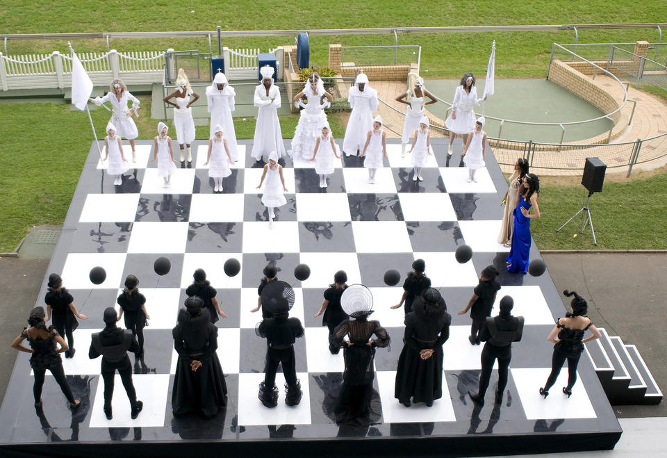 chess that you can play online but in real life